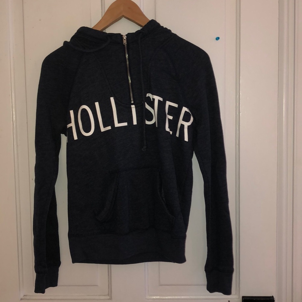 Hollister quarter-zip hoodie